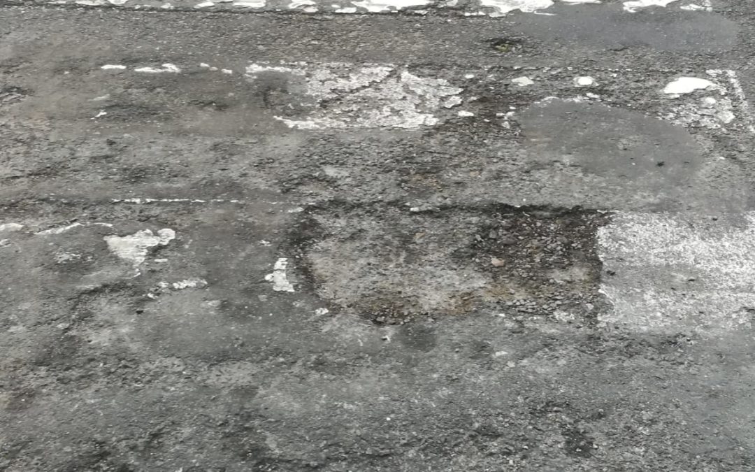 APYD pide soluciones al mal estado del asfalto en muchas zonas de la ciudad